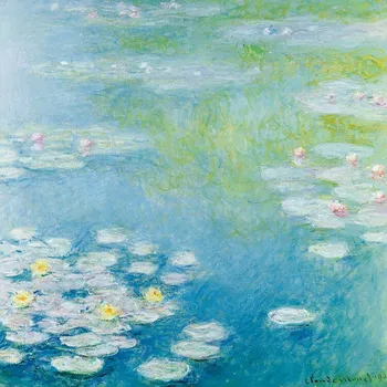 Plakát Plakát, Obraz - Nympheas at Giverny (1908), Claude Monet