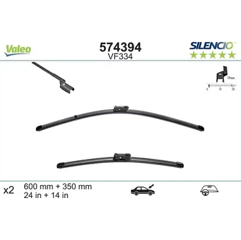 List stěrače VALEO 574394