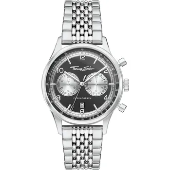Hodinky Thomas Sabo WA0375-201-203 Rebel at Heart Chronograph Mens Watch 40mm 3ATM