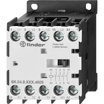Stykač Finder 6K.04.8.024.4312 průmyslové relé 4 spínací kontakty 5.5 kW 24 V/AC 12 A 1 ks