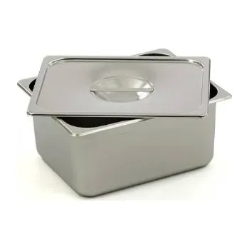 Zavařovací hrnec Gastronádoba s víkem 1/2 GN nerezová Maxima 325 x 265 x 150 mm objem 9,5 l