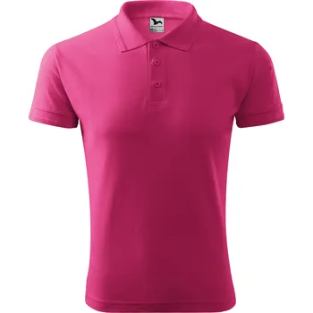 Polokošile PIQUE POLO bez potisku Pánská/Dětská, Barva látky ružová, Střih Pánsky/UNISEX, Velikost Dětské 146cm/10let