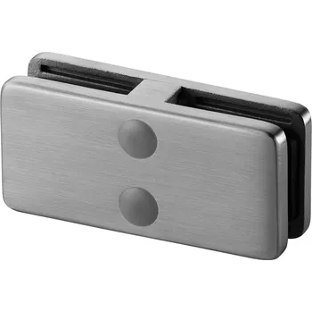 Spojka skla, rovná, MOD 4270 Spojka skla, rovná, MOD 4270, 6 - 12,76 mm, bez gumové vložky, nerez. ocel 304, kartáčovaná