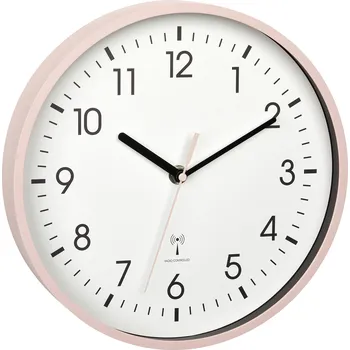 Hodiny TFA Dostmann 60.3550.16 DCF nástěnné hodiny 24.5 cm x 4.2 cm , růžová