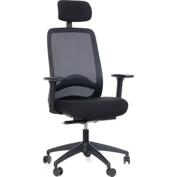 Kancelářská ergonomická židle Sego BARRA — síť, černá Sego