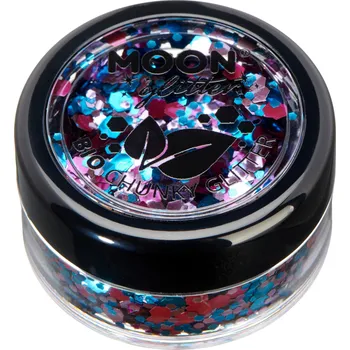 Třpytka na tělo a vlasy BIO třpytky MOON - Mystické, hrubé Barva: Zakletá, Třpytky: BIO, mystické, hrubé