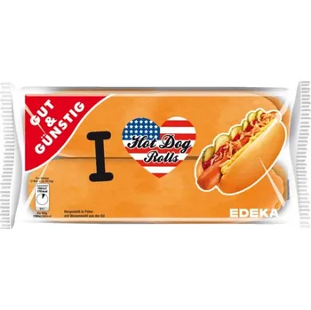 Přisada na vaření a pečení G+G Hot Dog houstičky 4 ks 250g