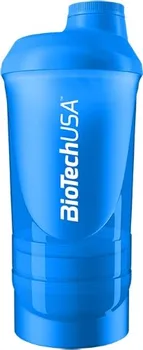 Shaker BioTechUSA Shaker Wave+ 950 ml modrý