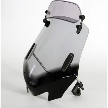 MRA plexi UNI V-Flow X-creen sport Z kouřové vč. montážní sady