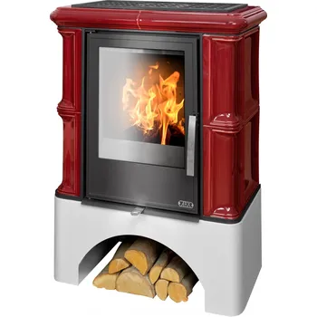 Krbová kamna ABX Abx Bavaria K I. - rovný sokl - bordo