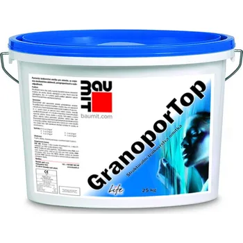 Omítka Baumit GranoporTop - 25 kg 2,0 mm škrábaná (ks) - množstevní sleva při odběru nad 10 000 Kč