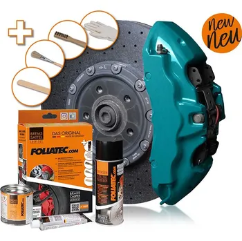 Autokosmetika Barva na brzdiče FOLIATEC modrá miami beach lesklá