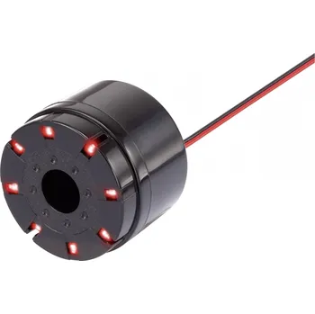 Poplachová siréna TRU COMPONENTS 1567766 piezo bzučák Hlučnost: 105 dB Napětí: 12 V/DC střídavý tón 1 ks