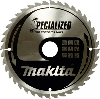 Pilový kotouč Makita SPECIALIZED B-32954 tvrdokovový pilový kotouč 165 x 20 x 1 mm Počet zubů (na palec): 40 1 ks