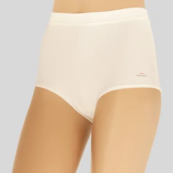 Kalhotky DÁMSKÉ KALHOTKY VYSOKÉ - HYDRATE WARM: Smetanová XS