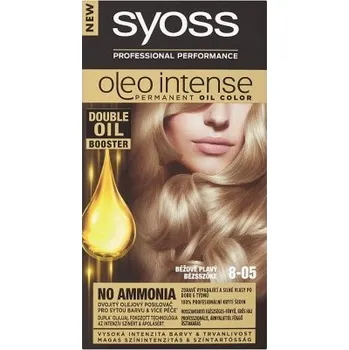 Vlasová kosmetika Syoss Oleo Intense Color 8-05 béžově plavý