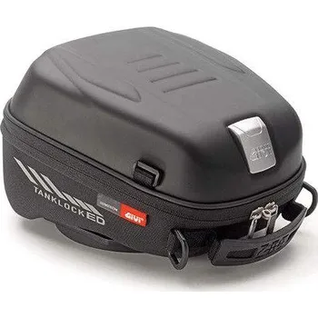 Zavazadlo na motocykl ST605C tankruksak GIVI "TanklockED", polotuhé provedení držící tvar, uzamykatelný, 5 lt.