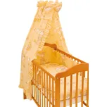 SCARLETT Souprava do postýlky 4dílná - Scarlett Mráček - béžová 90 x 120 cm