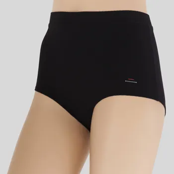 Kalhotky DÁMSKÉ KALHOTKY VYSOKÉ - HYDRATE WARM: Černá XS