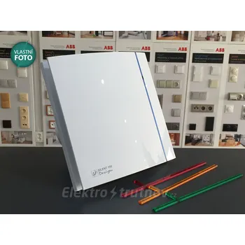 Vzduchotechnika Soler&Palau SILENT 100 CZ Design 3C ventilátor - zpětná klapka, kuličková ložiska, tichý chod, čelní panel 100mm