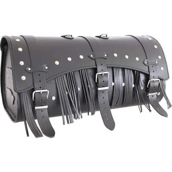 Zavazadlo na motocykl Kožený moto kufr na motorku Chopper RSA-10C