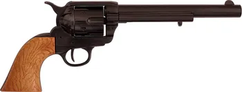 Replika zbraně Denix Revolver Colt Peacemaker 7,5" 45 USA 1873 černá/hnědá rukojeť