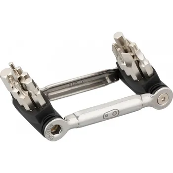 Multiklíč Cestovní nářadí CRANKBROTHERS B-14, Barva: stříbrná