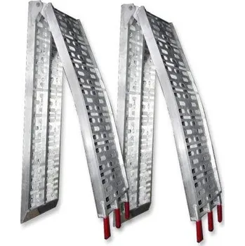 Nakládací rampa pro vozidlo SHARK ATV, MOTO hliníkové nájezdy (2 kusy), nosnost max. 680 kg plné