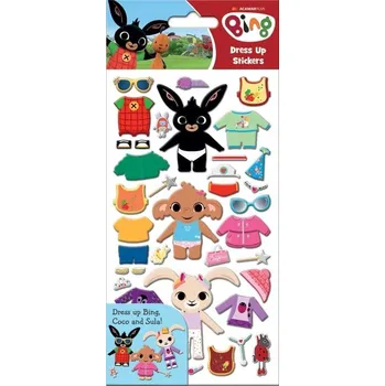 samolepka Bing Samolepky Oblékni postavy