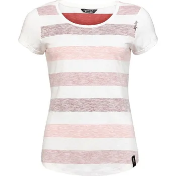 Dámské tričko Chillaz Otztal Stripes triko KR dámské, červená, M(38)