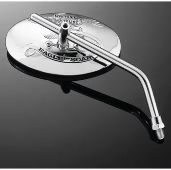 Zrcátko pro motocykl Zrcátko Highway Hawk Live to Ride Oval, 1ks