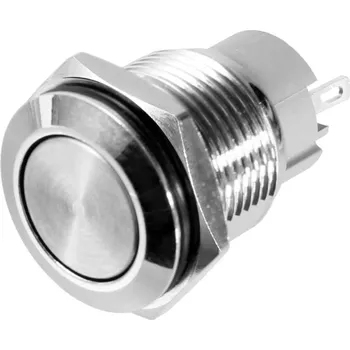 vypínač a zásuvka Onpira Tlačítkový spínač Ø 16 / 19 mm 5A Rozměr: 16 mm, Model: S aretací