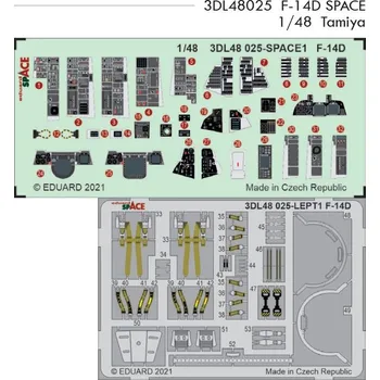 Plastikový model Eduard 1/48 F-14D SPACE (TAMIYA)