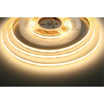 LED páska LED pásek jednotné světlo WW Teplá bílá 10W/m 528 LED/m 1050 lm/m vnitřní IP20 3528 12VDC /12COB10/