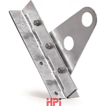 HPI Držák trubkového sněholamu - 2 trubky - pro falcovaný plech Pozink (ks) - množstevní sleva při odběru nad 12 000 Kč