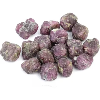 Přírodní kámen Korund - rubín surový kámen Pakistán