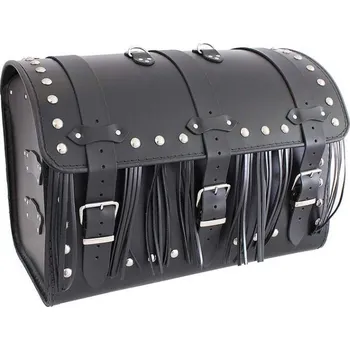 Zavazadlo na motocykl Kožený moto kufr na motorku Chopper RSA-7C