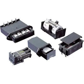 Držák baterie TRU COMPONENTS 46300000 bateriový držák 2x 9 V pájený konektor (d x š x v) 37 x 65 x 21.5 mm