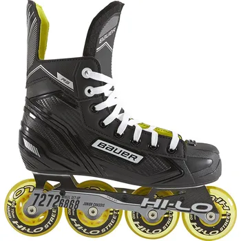 Kolečkové brusle In-line brusle Bauer RS Roller Hockey Junior Velikost: 3/R - EUR 36 - 22,6 cm