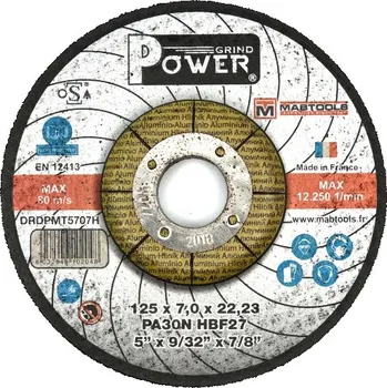 Brusný kotouč MABTOOLS Brusný kotouč hliník 125 Power Grind