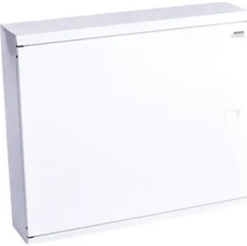 Rozvaděč Noark EMFS4 132W velkoobsahová rozvodnice /109826/, montáž na omítku, 4x33 modulů, bílé dveře, včetně N/PE svorkovnice