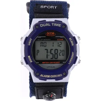 Hodinky MPM Sportovní digitální hodinky MPM 134-D99479GUZ603001 (MPM Sportovní digitální hodinky MPM 134-D99479GUZ603001)