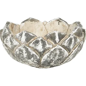 Květináč Clayre And Eef Kameninový květináč Ananas 8cm