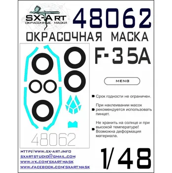 Plastikový model 1/48 F-35A Painting mask (MENG)