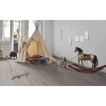 vinylová podlaha PARADOR Basic 400 Dub šedý svetlý jemně matná struktura 1426530