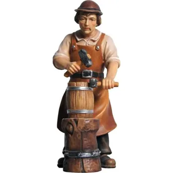 Vánoční dekorace Ornatis Kovář Provedení: Přírodní bez malování, Velikost stojících figur dospělých postav: 9,5 cm