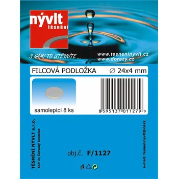 SADA - filc. podložek - kulaté Ø 24 x 4 mm - F/1127