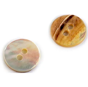 Knoflík Stoklasa Perleťový knoflík 16" 20 ks perlový