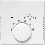 ABB 1710-0-3669 Future® linear Kryt termostatu, s otočným ovladačem, hliníková stříbrná