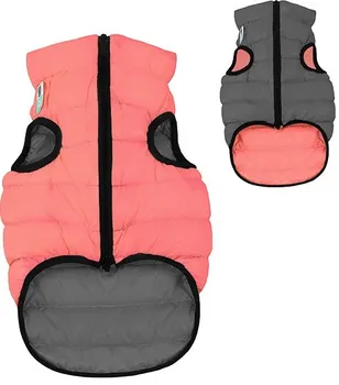 Obleček pro psa Collar Airy Vest S korálová/šedá